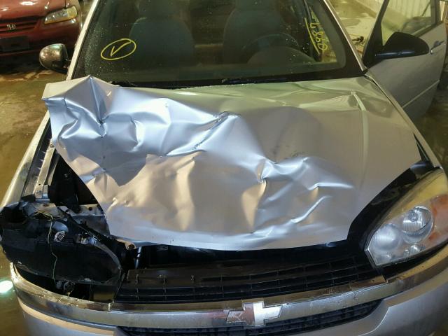 1G1ZT64875F160987 - 2005 CHEVROLET MALIBU MAX 银色 照片 7