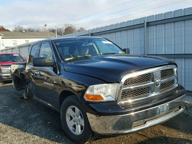 1D7RV1GP4BS639044 - 2011 DODGE RAM 1500 BLACK photo 1