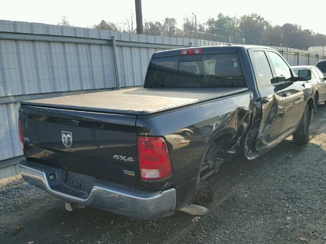 1D7RV1GP4BS639044 - 2011 DODGE RAM 1500 BLACK photo 4