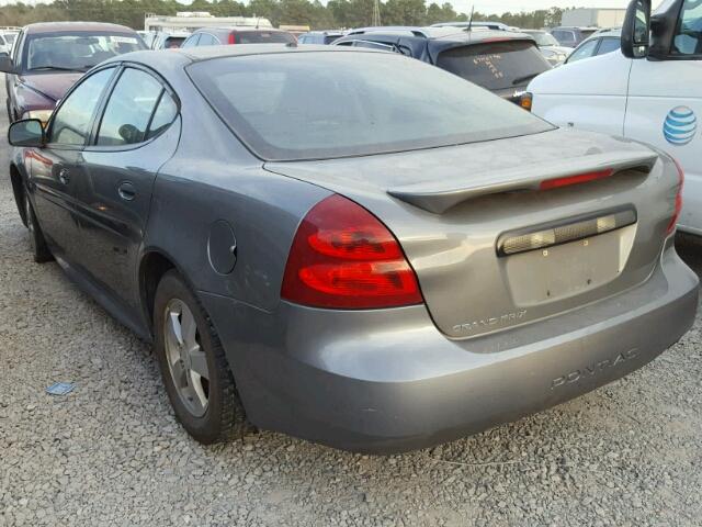 2G2WP552781144985 - 2008 PONTIAC GRAND PRIX GRAY photo 3