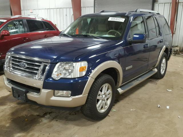 1FMEU74E96UA31916 - 2006 FORD EXPLORER E BLUE photo 2