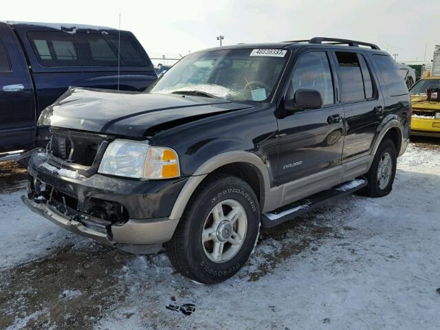 1FMZU74E72ZB33990 - 2002 FORD EXPLORER E BLACK photo 2