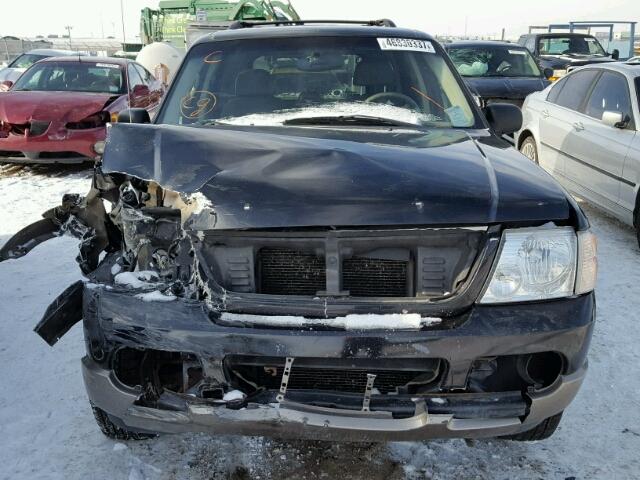 1FMZU74E72ZB33990 - 2002 FORD EXPLORER E BLACK photo 9