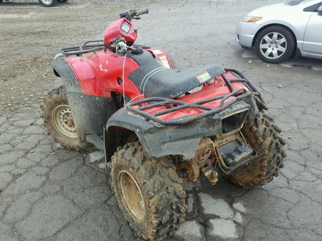 1HFTE3108B4600202 - 2011 HONDA TRX500 FM RED photo 3