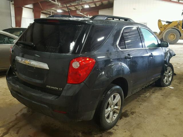 2GNFLFEK1E6210627 - 2014 CHEVROLET EQUINOX LT BLACK photo 4