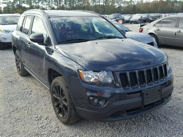 1C4NJCBA0ED674420 - 2014 JEEP COMPASS SP CHARCOAL photo 1
