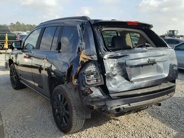 1C4NJCBA0ED674420 - 2014 JEEP COMPASS SP CHARCOAL photo 3