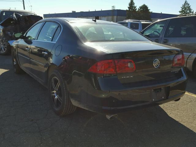 1G4HR57Y46U223673 - 2006 BUICK LUCERNE BLACK photo 3