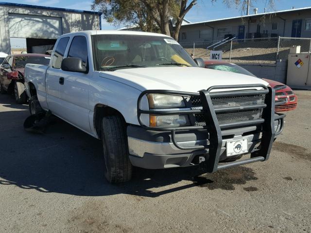 1GCEK19BX5Z224065 - 2005 CHEVROLET SILVERADO WHITE photo 1