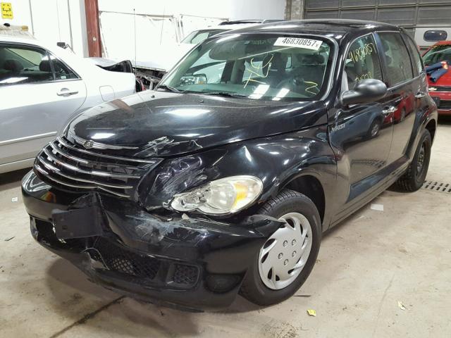 3A4FY48B56T363089 - 2006 CHRYSLER PT CRUISER BLACK photo 2