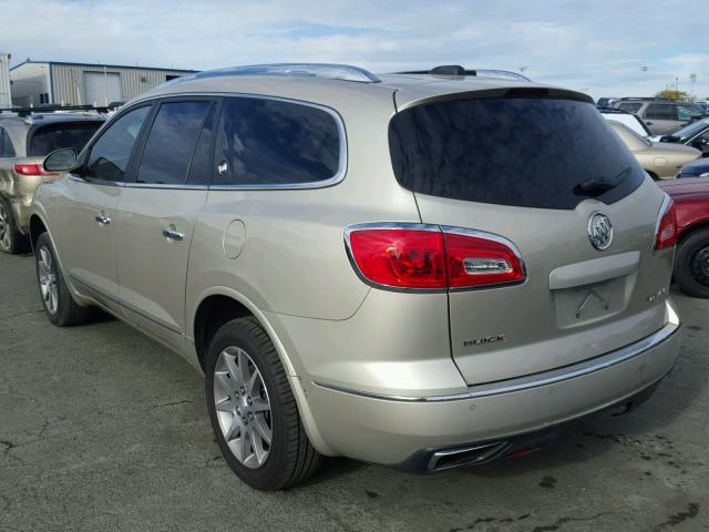 5GAKRBKD3GJ149437 - 2016 BUICK ENCLAVE TAN photo 3