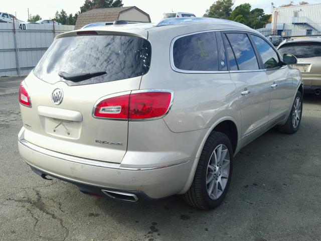 5GAKRBKD3GJ149437 - 2016 BUICK ENCLAVE თაფლისფერი ფოტო 4