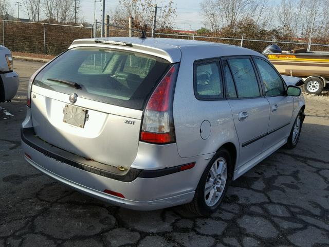 YS3FD59Y961144145 - 2006 SAAB 9-3 BASE SILVER photo 4