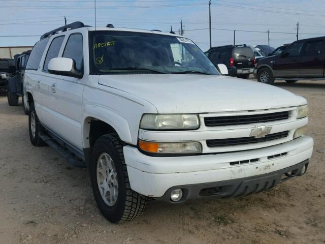 3GNFK16Z84G172530 - 2004 CHEVROLET SUBURBAN K WHITE photo 1