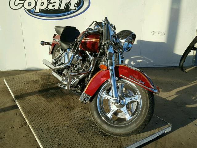 1HD1BWB573Y076538 - 2003 HARLEY-DAVIDSON FLSTCI ANN RED photo 1