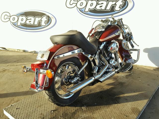 1HD1BWB573Y076538 - 2003 HARLEY-DAVIDSON FLSTCI ANN RED photo 4