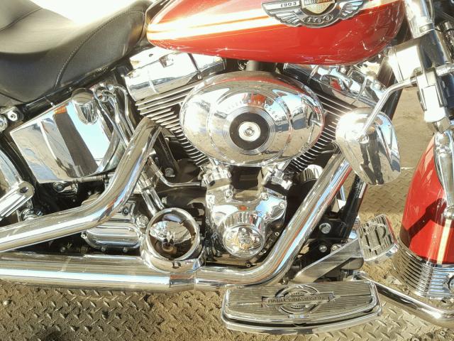 1HD1BWB573Y076538 - 2003 HARLEY-DAVIDSON FLSTCI ANN RED photo 7