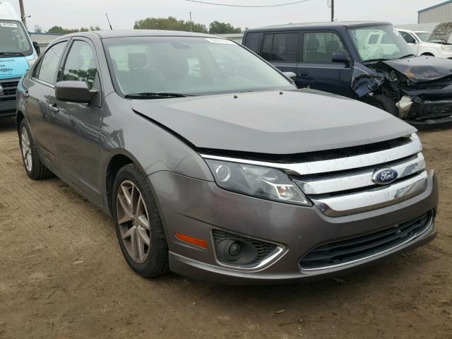 3FAHP0JA0CR105931 - 2012 FORD FUSION SEL SILVER photo 1