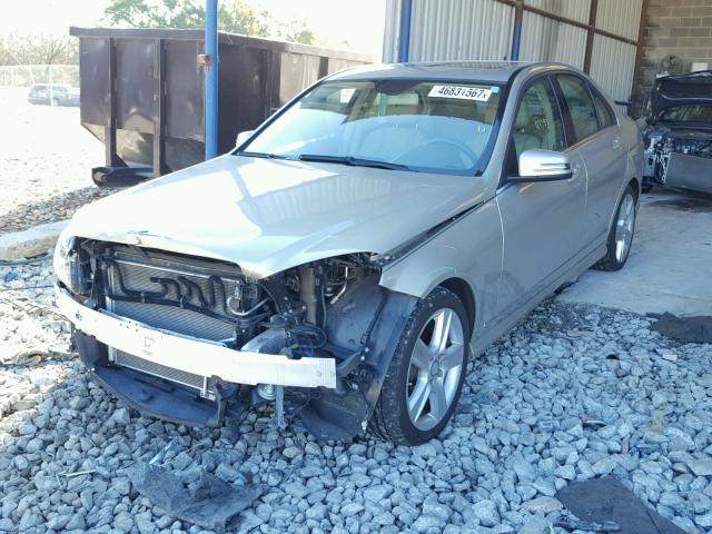 WDDGF5EBXBA508614 - 2011 MERCEDES-BENZ C 300 金色 照片 2