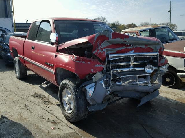 3B7HF13Z0VG779470 - 1997 DODGE RAM 1500 RED photo 1