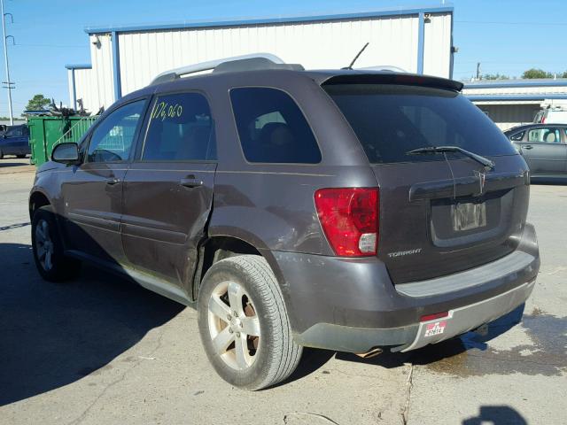 2CKDL63FX76070482 - 2007 PONTIAC TORRENT GRAY photo 3