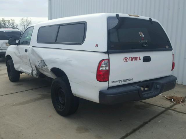 5TBJU32146S471941 - 2006 TOYOTA TUNDRA WHITE photo 3