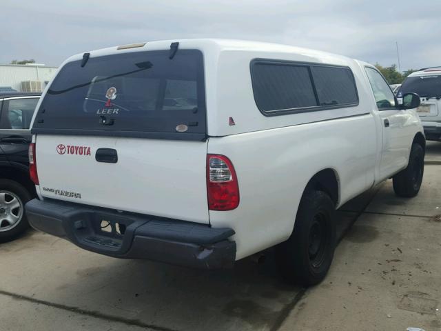 5TBJU32146S471941 - 2006 TOYOTA TUNDRA WHITE photo 4