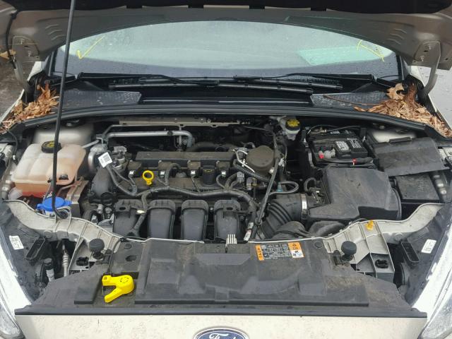 1FADP3K29FL273304 - 2015 FORD FOCUS SE GOLD photo 7