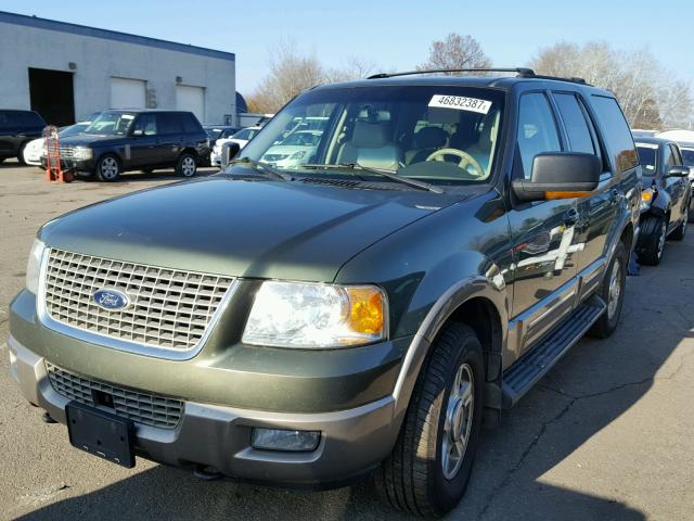 1FMPU18L63LA74836 - 2003 FORD EXPEDITION GREEN photo 2