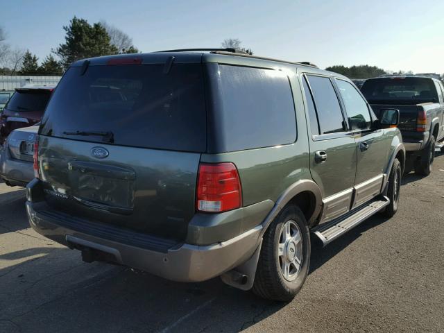 1FMPU18L63LA74836 - 2003 FORD EXPEDITION GREEN photo 4