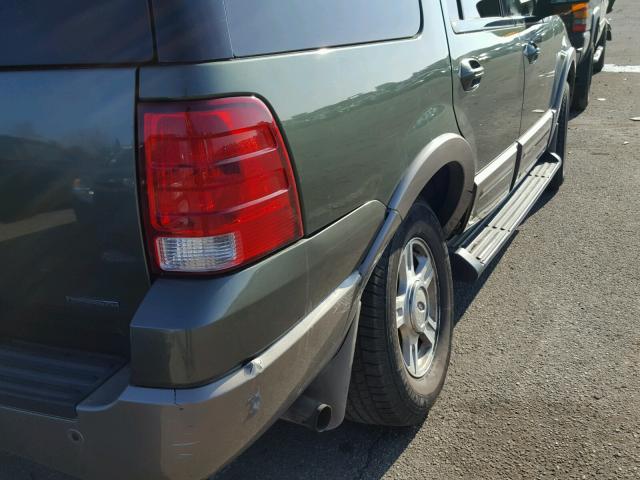 1FMPU18L63LA74836 - 2003 FORD EXPEDITION GREEN photo 9