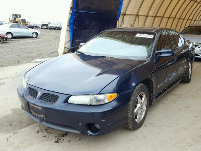 1G2WR52153F168757 - 2003 PONTIAC GRAND PRIX BLUE photo 2