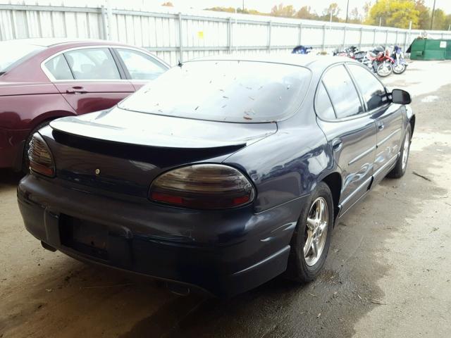 1G2WR52153F168757 - 2003 PONTIAC GRAND PRIX BLUE photo 4