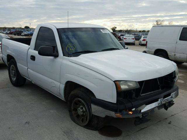 3GCEC14X06G169417 - 2006 CHEVROLET SILVERADO WHITE photo 1