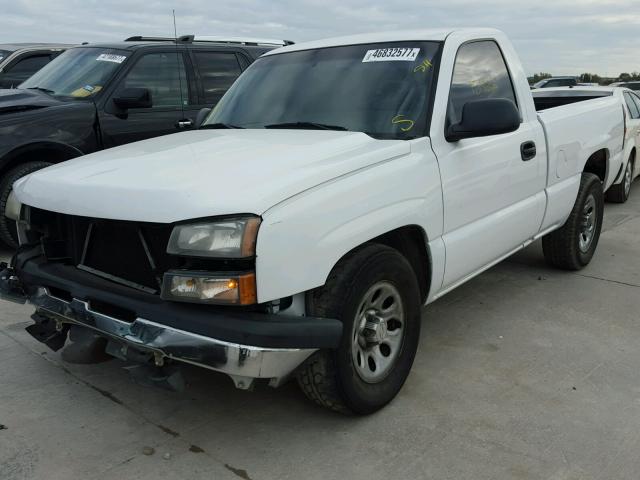 3GCEC14X06G169417 - 2006 CHEVROLET SILVERADO WHITE photo 2