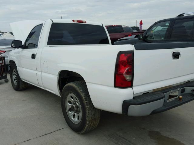 3GCEC14X06G169417 - 2006 CHEVROLET SILVERADO WHITE photo 3