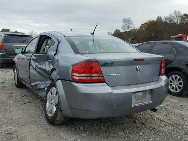 1B3LC46K68N291897 - 2008 DODGE AVENGER SE GRAY photo 3