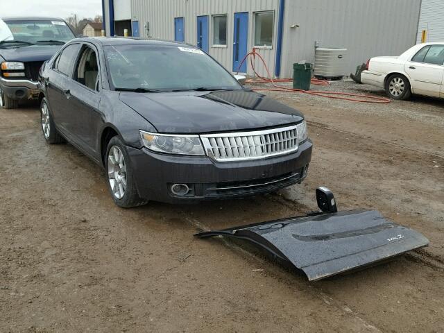 3LNHM28T17R631105 - 2007 LINCOLN MKZ BLACK photo 1