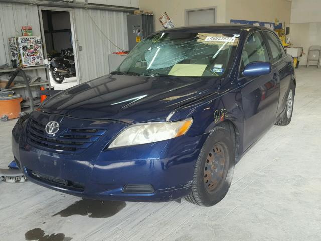 4T1BE46K29U290480 - 2009 TOYOTA CAMRY BASE BLUE photo 2