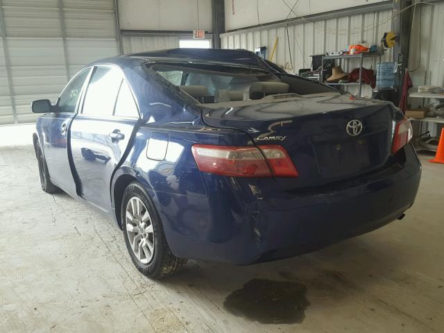 4T1BE46K29U290480 - 2009 TOYOTA CAMRY BASE BLUE photo 3