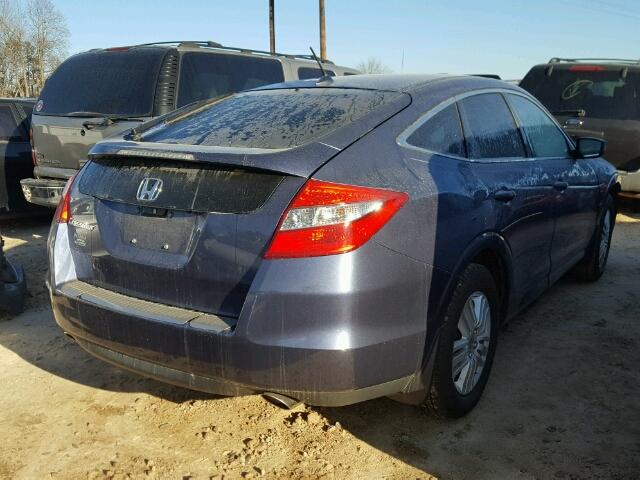 5J6TF3H54CL003624 - 2012 HONDA CROSSTOUR BLUE photo 4