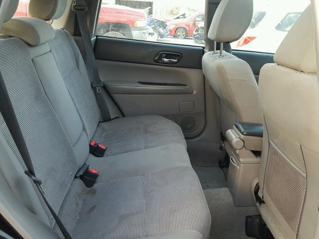 JF1SG65698H711963 - 2008 SUBARU FORESTER 2 BLACK photo 6