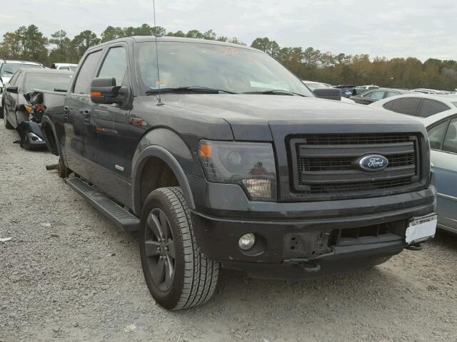 1FTFW1ET2EKE38337 - 2014 FORD F150 SUPER BLACK photo 1