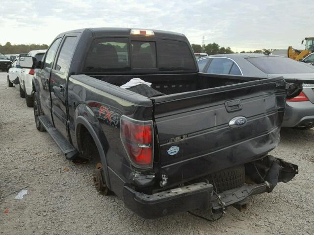 1FTFW1ET2EKE38337 - 2014 FORD F150 SUPER BLACK photo 3