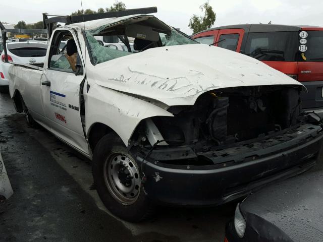 1D3HB16P29J501056 - 2009 DODGE RAM 1500 WHITE photo 1