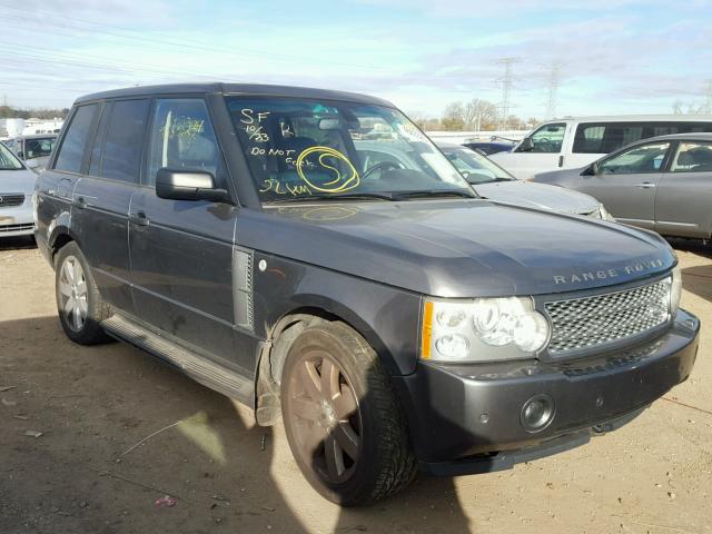 SALME15496A215621 - 2006 LAND ROVER RANGE ROVE GRAY photo 1