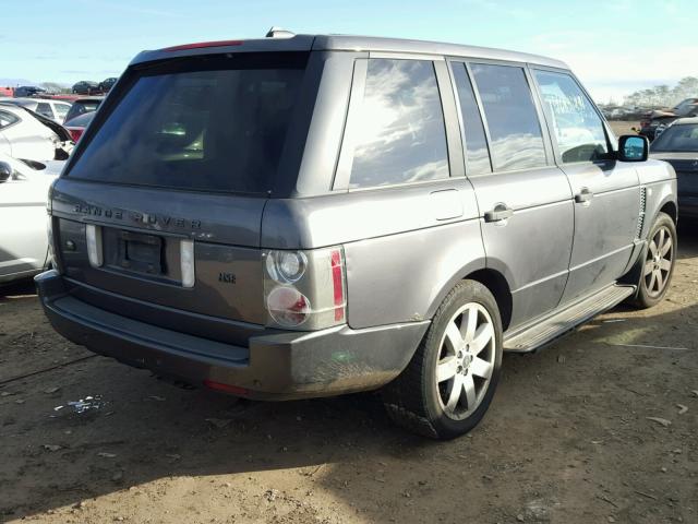 SALME15496A215621 - 2006 LAND ROVER RANGE ROVE GRAY photo 4