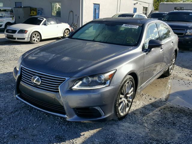 JTHBL5EFXD5114119 - 2013 LEXUS LS Gris photo 2