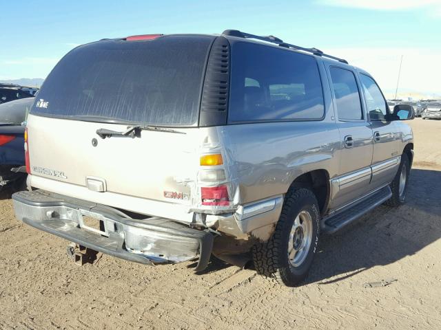 1GKFK16T51J241869 - 2001 GMC YUKON XL K TAN photo 4