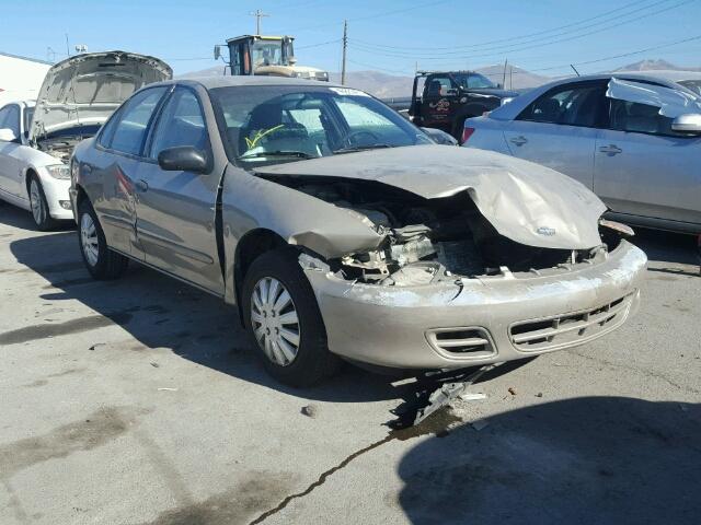 1G1JC524417347289 - 2001 CHEVROLET CAVALIER B TAN photo 1